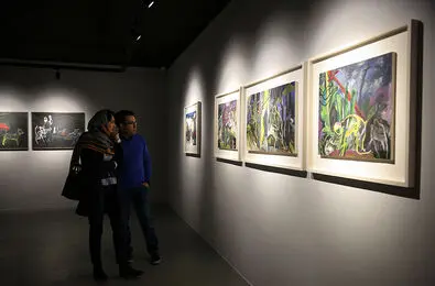 ببینید: دنیای عجیب نقاشی‌های خانم هنرمند