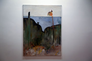 افتتاحیه نمایشگاه نقاشی‌های علی گلستانه در گالری مریم فصیحی هرندی