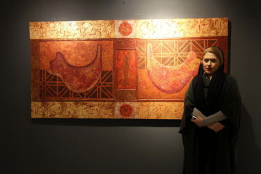 نمایشگاه نقاشی لیلی زرقانی در نگارخانه نگر