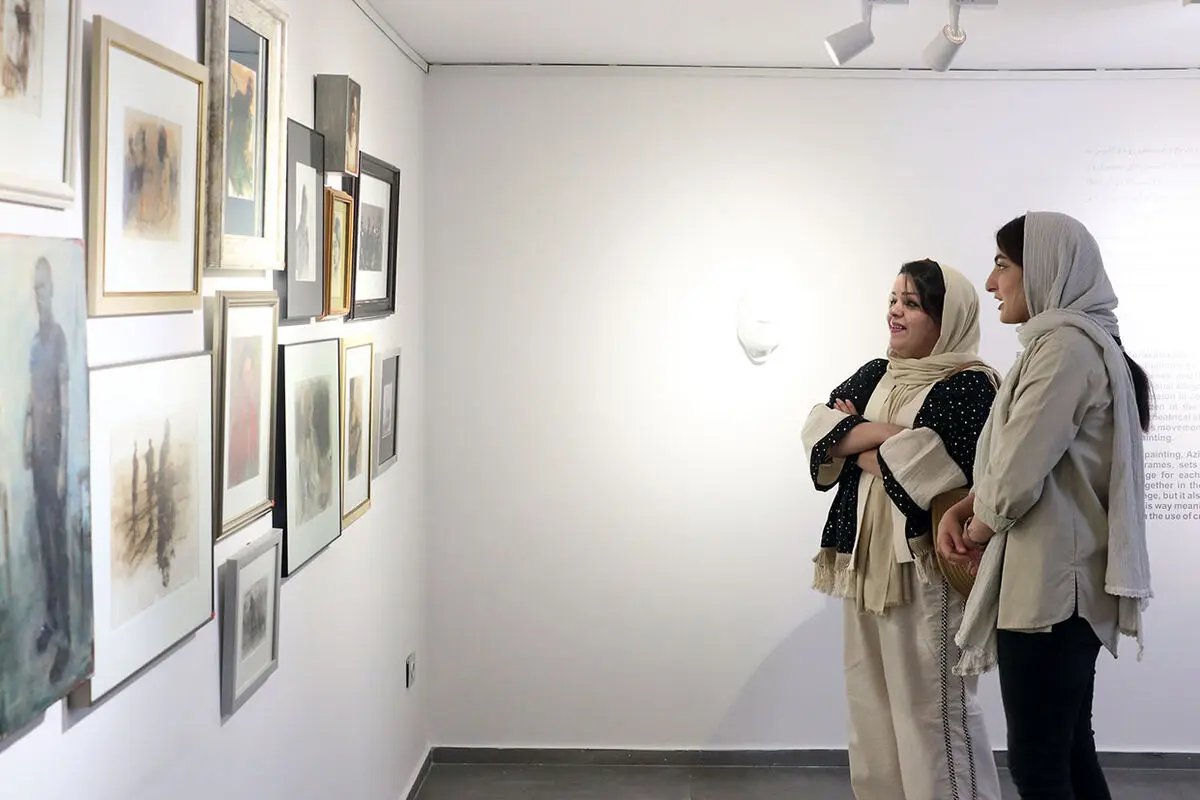 نمایشگاه از پی عظیم مرکباتچی در گالری مژده