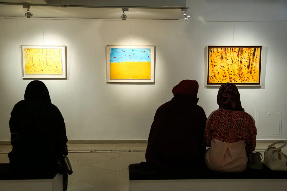 افتتاح نمایشگاه نقاشی های مریم حیدرزاده در گالری شکوه