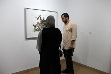 نمایشگاه گروهی مصورنامه  در گالری زیر زمین دستان