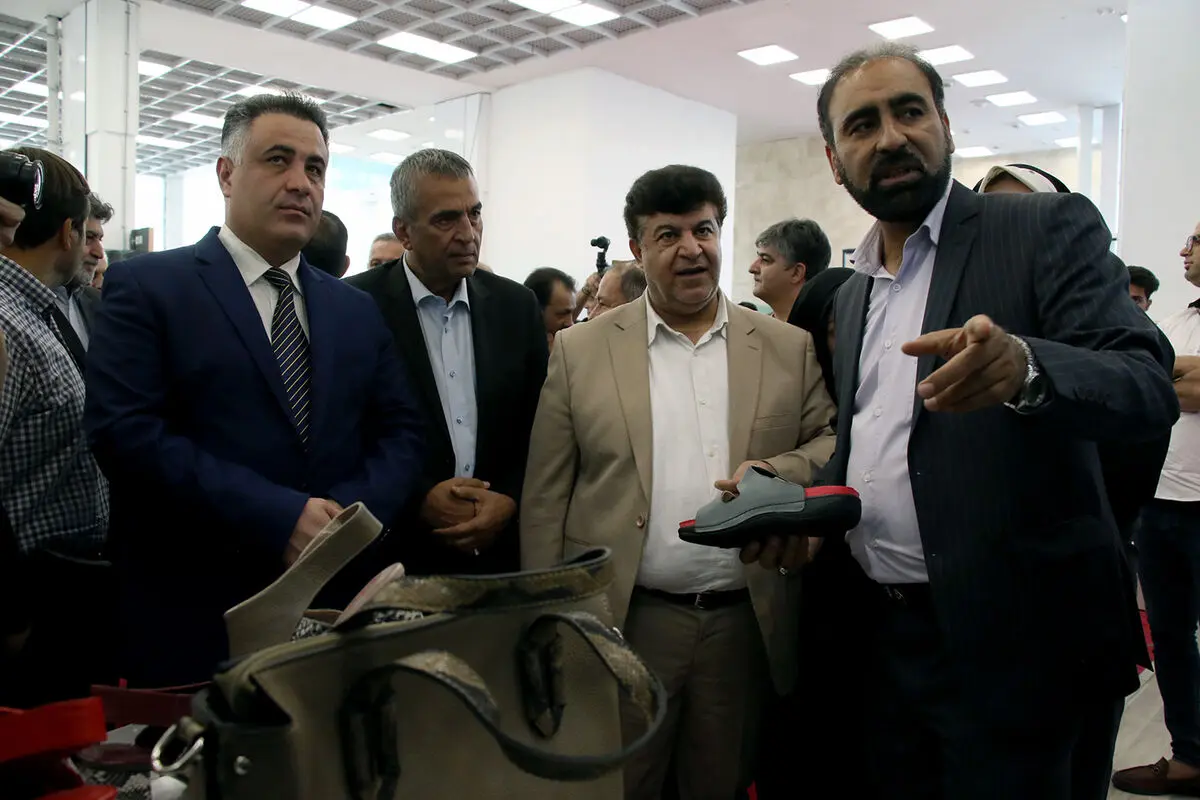 افتتاحیه نخستین نمایشگاه بین‌المللی برندهای برتر کفش، کیف و کالای ورزشی