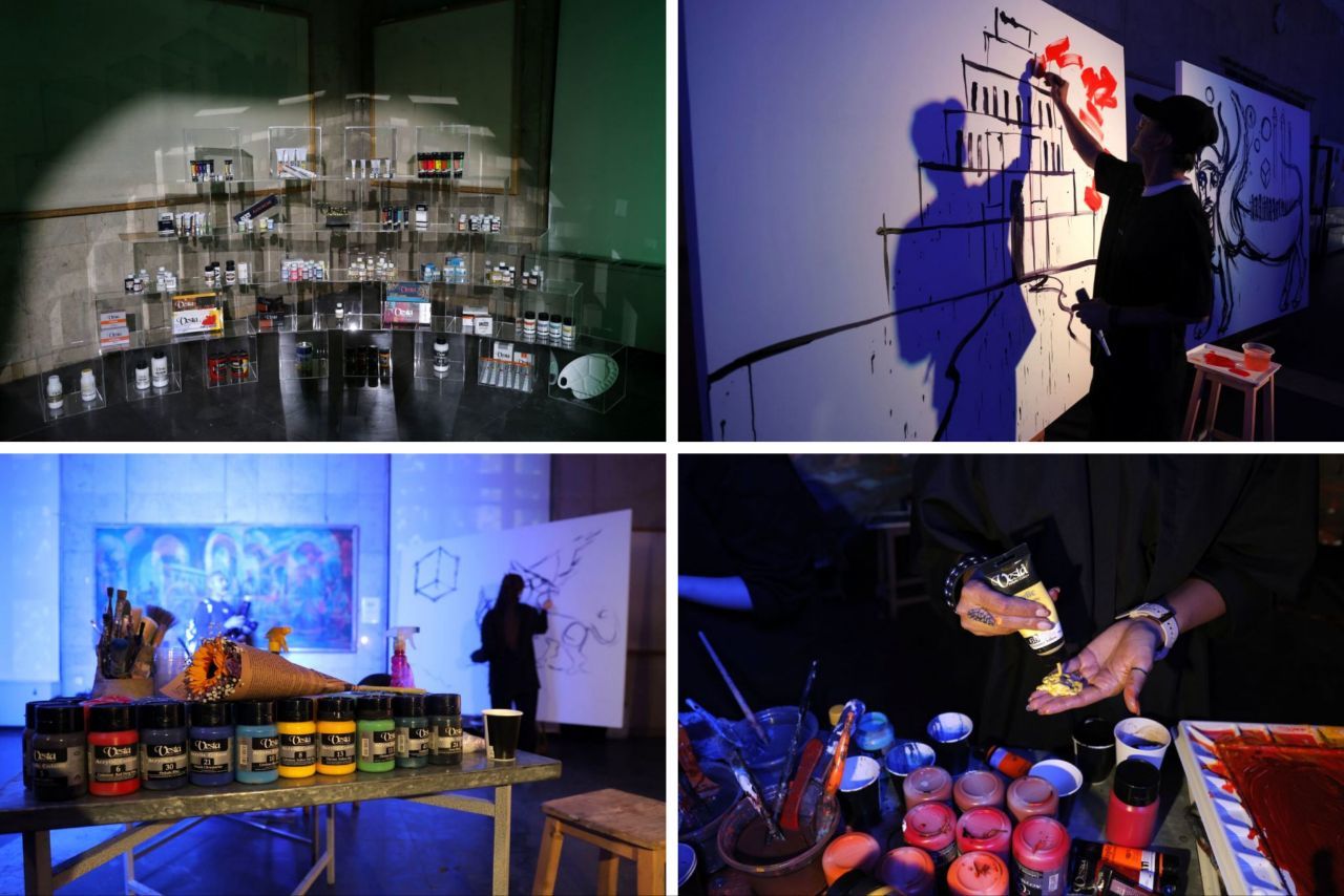 Video: Vesta Color at Tehran Design Week — a strong presence with live painting performances