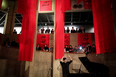 مراسم رونمایی از مجموعه خداوند رخش در موزه هنرهای معاصر