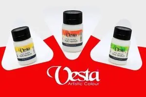 Vesta varnish and glossy medium for acrylic color