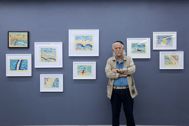 نمایشگاه نقاشی های اکبر نیکان‌پور در گالری ثالث