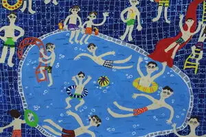 Iranian children honored at International Child Art Foundation Olympiad