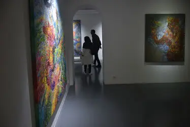 نمایشگاه نقاشی روشنک امین‌الهی در گالری اعتماد
