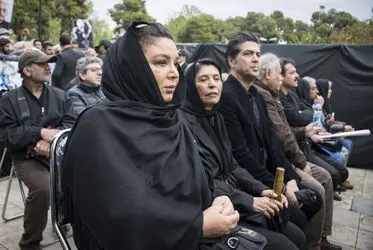 تشییع پیکر جمشید مشایخی