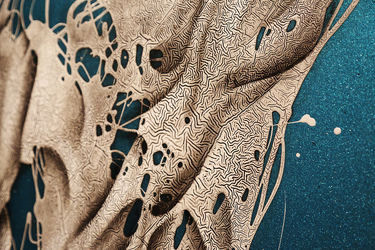 نمایشگاه نقاشی عرفان شهیاد در گالری ویستا