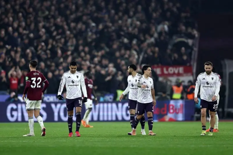 نتیجه بازی منچستر یونایتد مقابل وستهام: منچستر از باخت گریخت! / خلاصه بازی وستهام مقابل منچستر یونایتد 