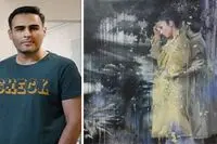 سعید احمدزاده از کریستیز تا حراج تهران/ تابلوی بسیار متفاوت 