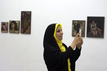 نمایشگاه نقاشی رسول اکبرلو در گالری اُ