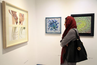 نمایشگاه "بهاریه" آثار نقاشی‌خط پیشکسوتان در گالری هپتا‎