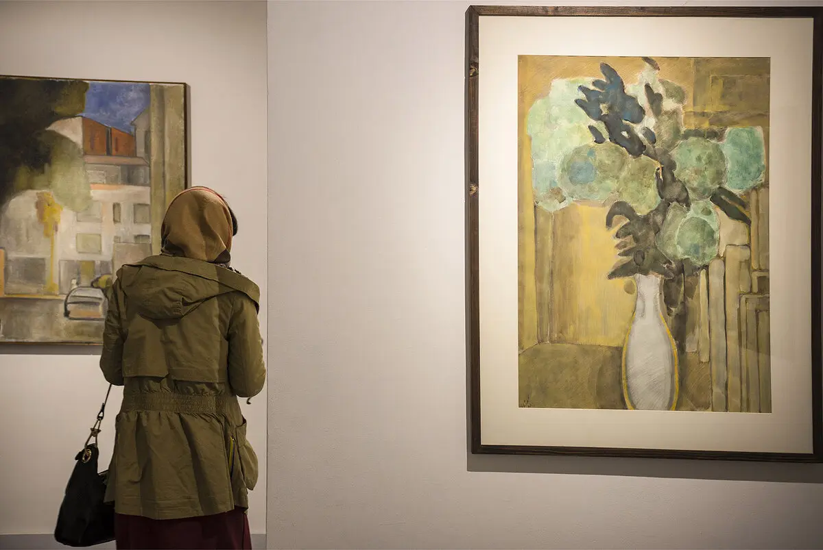 Ali Golestaneh Painting Exhibition Underway in Hoor Gallery