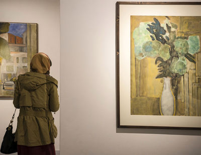 Ali Golestaneh Painting Exhibition Underway in Hoor Gallery