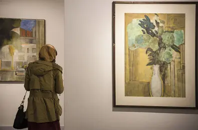 Ali Golestaneh Painting Exhibition Underway in Hoor Gallery