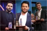 اهدای جوایز جشنواره جام جم / مهران مدیری، گلزار، فردوسی‌پور و چاوشی جایزه گرفتند / خداحافظی علیخانی با ماه عسل