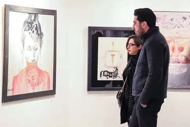 نمایشگاه "قرمز" در گالری نگر