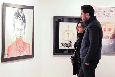نمایشگاه "قرمز" در گالری نگر