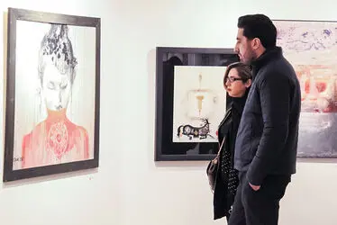 نمایشگاه "قرمز" در گالری نگر