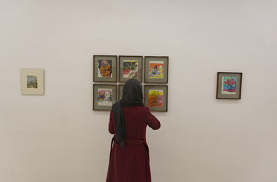 Delgosha Gallery Showing Sorena Petgar Paintings