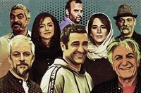 جمع متفاوت بازیگران در "مجوز خروج" تا گریم جالب پریناز ایزدیار/ عکس 
