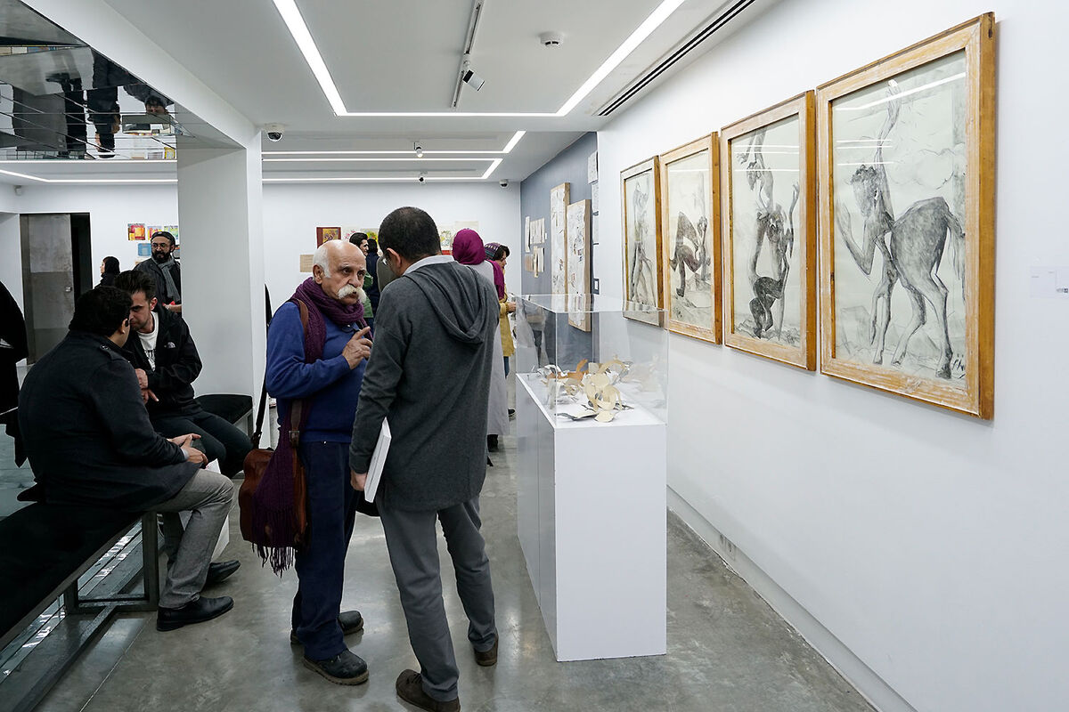 افتتاحیه نمایشگاه گروهی با عنوان 