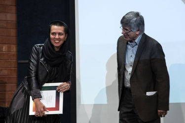 تجلیل از برگزیدگان سومین جایزه هنری ویستا در خانه هنرمندان