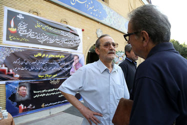 مراسم ختم زنده‌یاد حسین عرفانی در مسجد بلال