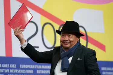 Rithy+Panh+winner+of+the+Berlinale+Documentary+Award+for+the+film+Irradiated+speaks+at+the+award+winners+press+conference+during+the+70th+Berlinale+International+Fi