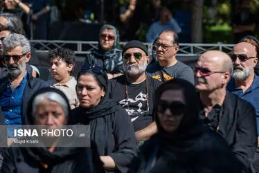 تشییع پیکر پری صابری
