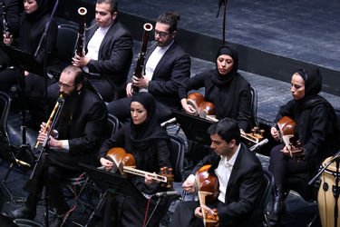 چهارمین روز  جشنواره موسیقی فجر با اجرای ارکستر ملی به رهبری فریدون شهبازیان و خوانندگی علیرضا افتخاری