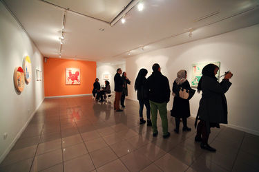 نمایشگاه نقاشی‌ و ویدئوهای ستاره حسینی در گالری ویستا