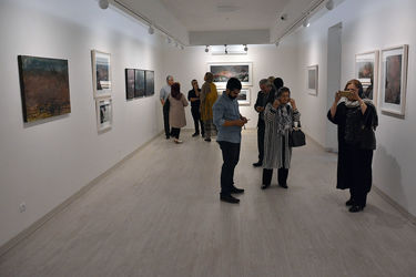 نمایشگاه نقاشی های سامان فرهنگی در گالری دید