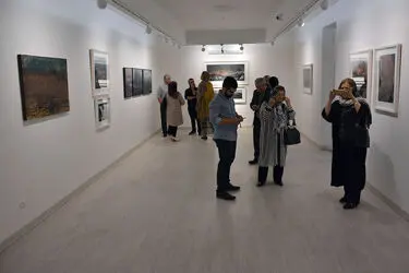 نمایشگاه نقاشی های سامان فرهنگی در گالری دید