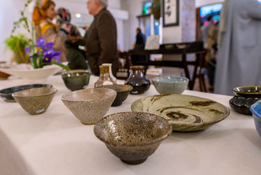 نمایشگاه آثار نقاشی و سرامیک چیبا میاماتو در خانه سرامیک فرزانه