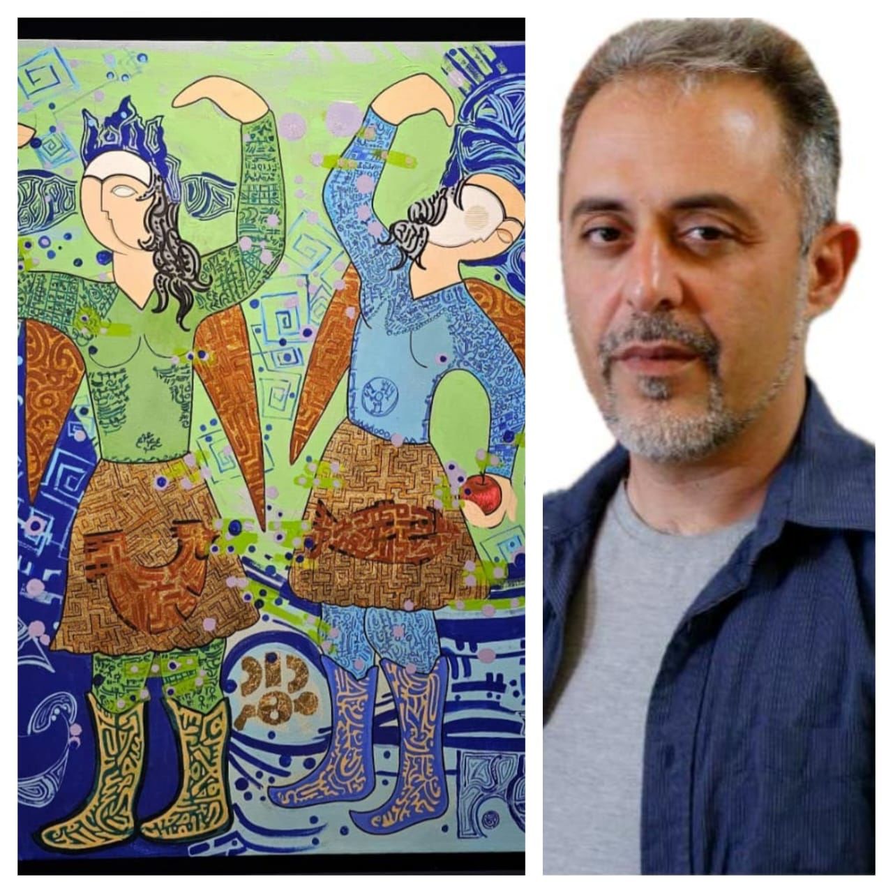 مهرداد فلاح ؛ پنجره ای تازه در هنر ایرانی/ اثری روی میز حراجی و نگاه سه چهره