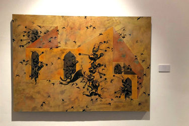 نمایشگاه گروهی "نگاه گمشده" پنج هنرمند در گالری ویستا