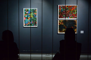 نمایشگاه نقاشی های کاوه آفاق در گالری ثالث