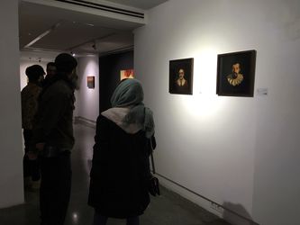 نمایشگاه نقاشی­‌ امید شایان با عنوان «کمدی الهی به روایت امید شایان" در گالری ثالث