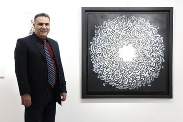 نمایشگاه نقاشی‌خط کیارش یعقوبی درگالری مژده