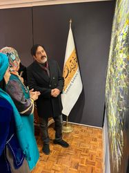 حسام الدین سراج در گالری ترانه باران