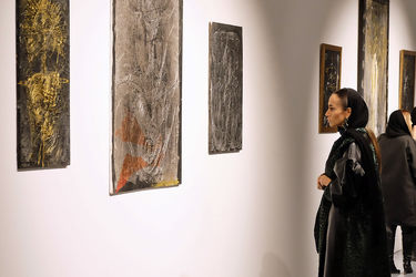 نمایشگاه آثار مصطفی دمیرچی در گالری هتل اسپیناس پالاس