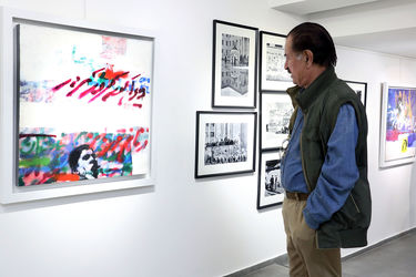 نمایشگاه عکس‌ها و نقاشی‌های مهدی سحابی با کیوریتوری سعادت افزود در گالری مژده