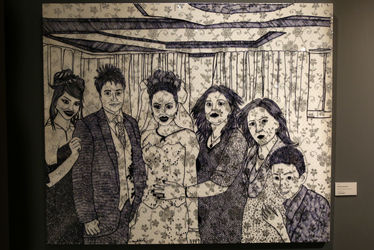 افتتاحیه‌ی نمایشگاه گروهی با عنوان "سیاه و سفید" در گالری ایوان