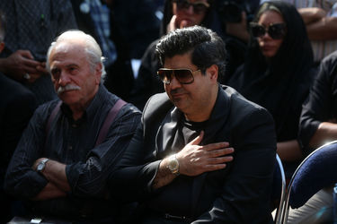 تشییع پیکر زنده‌یاد داریوش اسدزاده از مقابل خانه هنرمندان