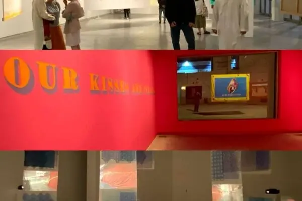Sharjah Art Foundation displays : Lubaina Himid & Magda Stawarska tell an interesting story