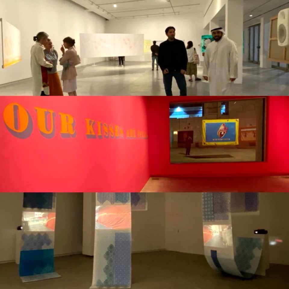 Sharjah Art Foundation displays : Lubaina Himid & Magda Stawarska tell an interesting story